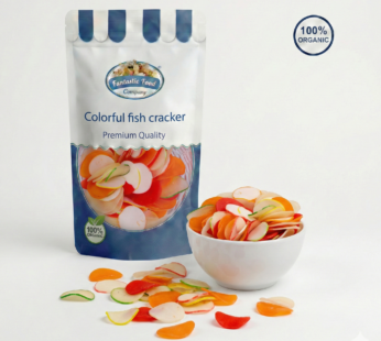 Premium Colorful Fish Crackers – Vibrant, Crispy & Ready-to-Fry | Fantastic Food Company