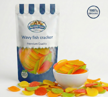 Premium Wavy Fish Crackers – Extra Crunchy, Ridged & Ready-to-Fry | Fantastic Food Company